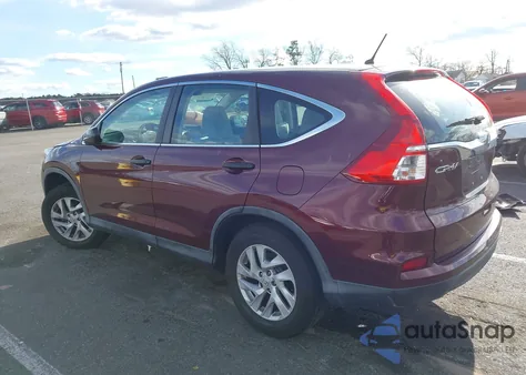 2015 Honda Cr-V Lx from USA, damaged, VIN 5J6RM4H3XFL015592